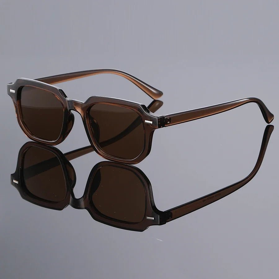 Arden Geometric Sunglasses in Acetate with Anti-Glare Impact-Resistant Lenses - The Southern AtelierSKU_1791063447295_224