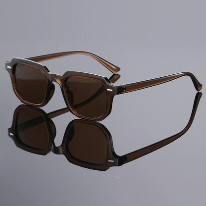 Arden Geometric Sunglasses in Acetate with Anti-Glare Impact-Resistant Lenses - The Southern AtelierSKU_1791063447295_224