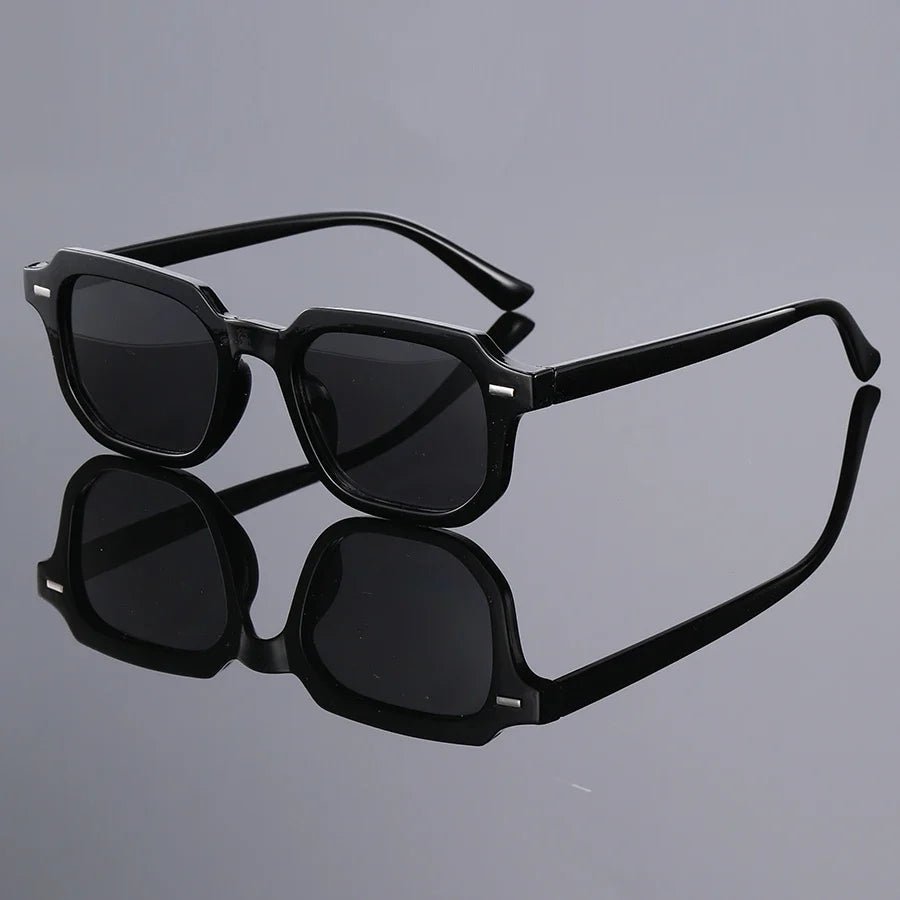 Arden Geometric Sunglasses in Acetate with Anti-Glare Impact-Resistant Lenses - The Southern AtelierSKU_1791063447295_673