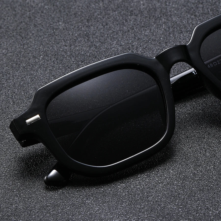 Arden Geometric Sunglasses in Acetate with Anti-Glare Impact-Resistant Lenses - The Southern AtelierSKU_1791063447295_673