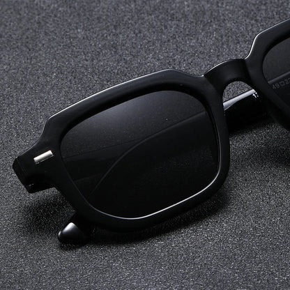 Arden Geometric Sunglasses in Acetate with Anti-Glare Impact-Resistant Lenses - The Southern AtelierSKU_1791063447295_673