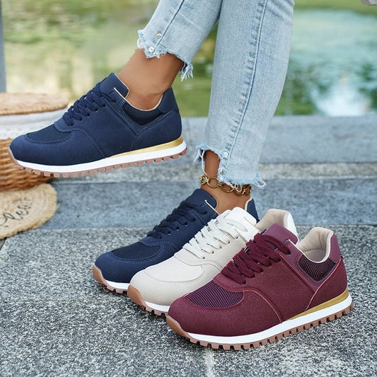 Calder Breathable Mesh Sneakers with Cushioned Insole for All-Day Comfort - The Southern AtelierSKU_1791062831381_606