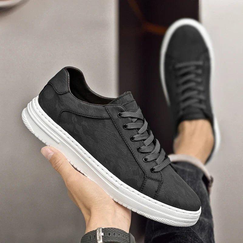 Calder Genuine Leather Sneakers with Leather Lining for Everyday Wear - The Southern AtelierSKU_1791063503144_119