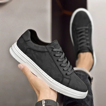 Calder Genuine Leather Sneakers with Leather Lining for Everyday Wear - The Southern AtelierSKU_1791063503144_119