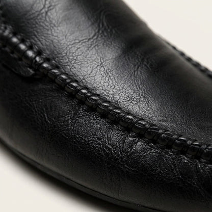 Calder Grained Leather Mules with Hand-Stitched Moc Toe and Open Back for Warm-Weather Comfort - The Southern AtelierSKU_1791063722994_47