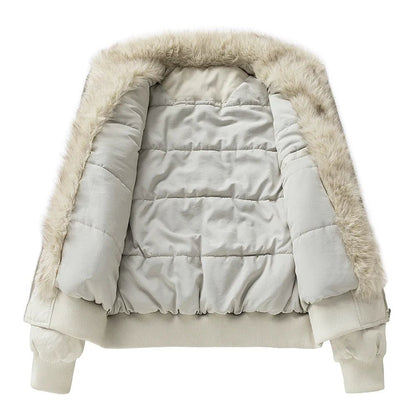 Calder Jacket with Wind-Resistant Shell and Soft Faux-Fur Lining for Lightweight Warmth - The Southern AtelierSKU_1791062609636_318