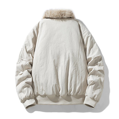 Calder Jacket with Wind-Resistant Shell and Soft Faux-Fur Lining for Lightweight Warmth - The Southern AtelierSKU_1791062609636_318