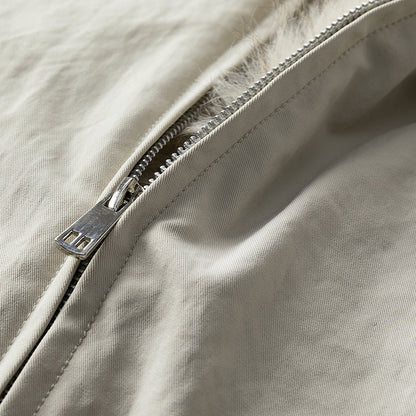 Calder Jacket with Wind-Resistant Shell and Soft Faux-Fur Lining for Lightweight Warmth - The Southern AtelierSKU_1791062609636_318