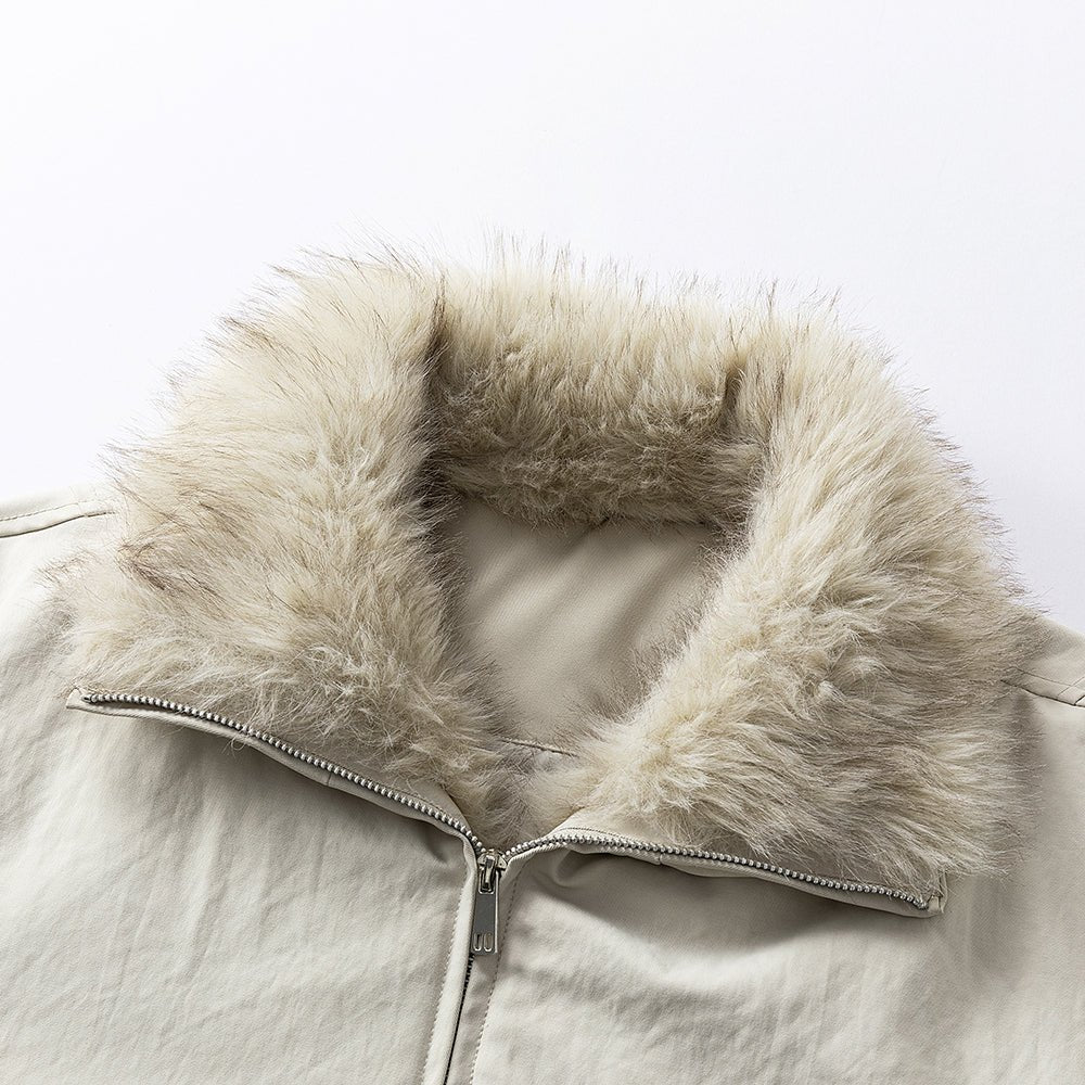 Calder Jacket with Wind-Resistant Shell and Soft Faux-Fur Lining for Lightweight Warmth - The Southern AtelierSKU_1791062609636_318