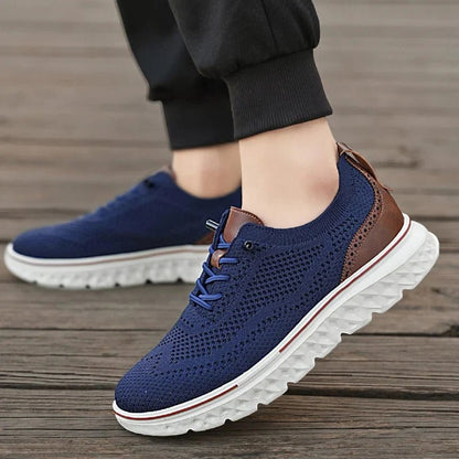 Calder Lightweight Sneakers in Breathable Mesh with No-Tie Laces and Ultra-Cushioned Sole for All-Day Comfort - The Southern AtelierSKU_1791063293692_139