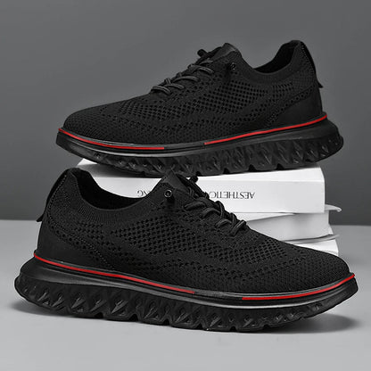 Calder Lightweight Sneakers in Breathable Mesh with No-Tie Laces and Ultra-Cushioned Sole for All-Day Comfort - The Southern AtelierSKU_1791063293692_490