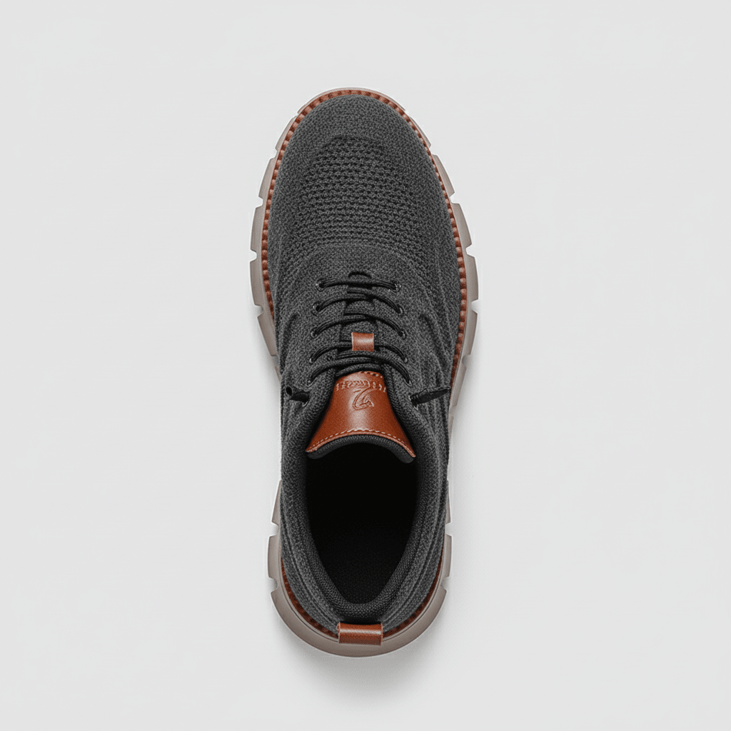 Calder Men’s Breathable Knit Trainers with No-Tie Lacing and Orthopaedic Cushioned Insole for All-Day Comfort - The Southern AtelierSKU_1791064491962_571