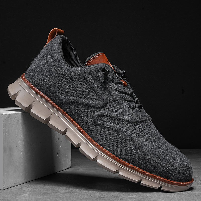 Calder Men’s Breathable Knit Trainers with No-Tie Lacing and Orthopaedic Cushioned Insole for All-Day Comfort - The Southern AtelierSKU_1791064491962_571