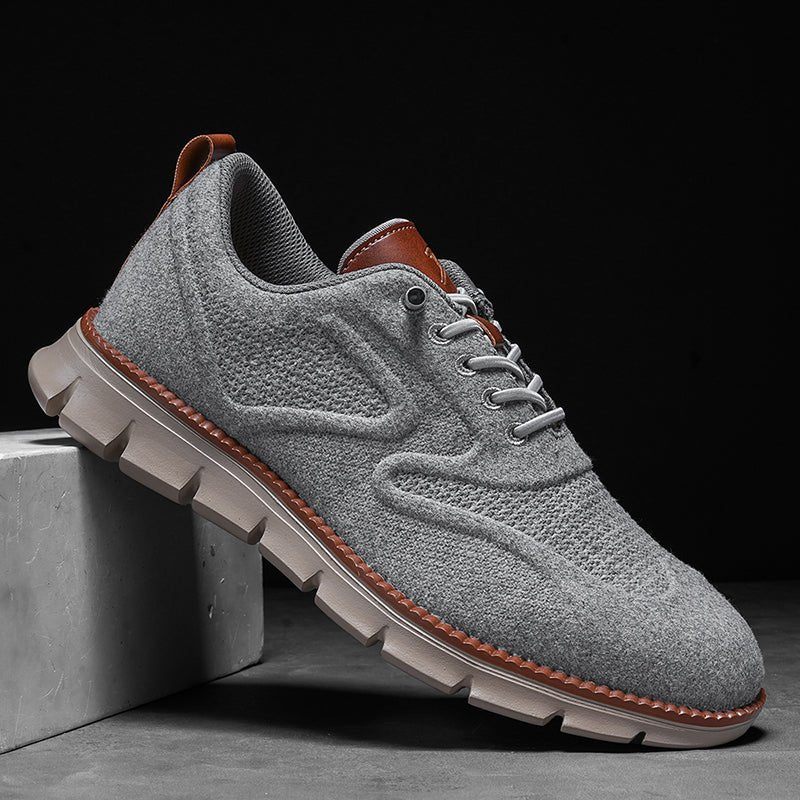 Calder Men’s Breathable Knit Trainers with No-Tie Lacing and Orthopaedic Cushioned Insole for All-Day Comfort - The Southern AtelierSKU_1791064491962_651