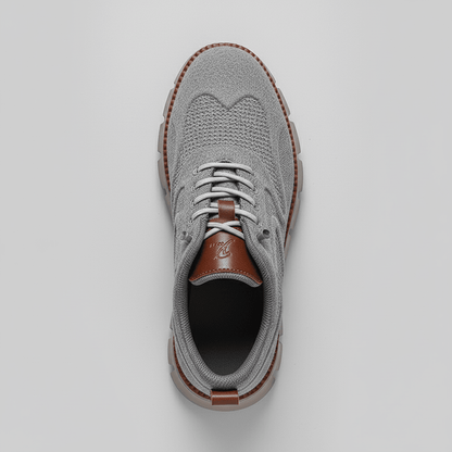 Calder Men’s Breathable Knit Trainers with No-Tie Lacing and Orthopaedic Cushioned Insole for All-Day Comfort - The Southern AtelierSKU_1791064491962_651