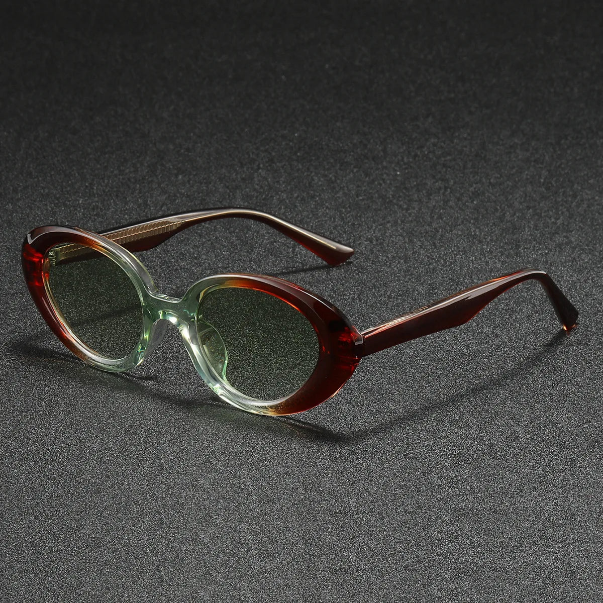 Calder Oval Sunglasses in Lightweight Acetate with 100% UV Protection and Anti-Glare, Scratch-Resistant Lenses - The Southern AtelierSKU_1791062945792_120