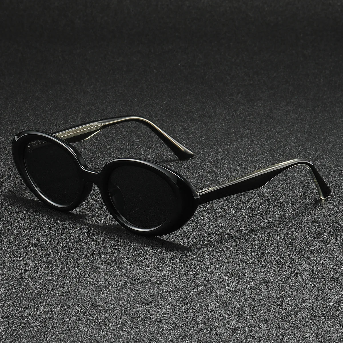 Calder Oval Sunglasses in Lightweight Acetate with 100% UV Protection and Anti-Glare, Scratch-Resistant Lenses - The Southern AtelierSKU_1791062945792_485