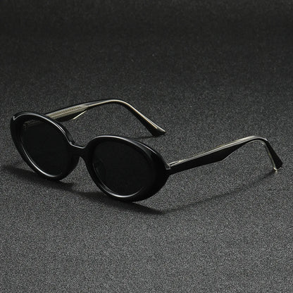 Calder Oval Sunglasses in Lightweight Acetate with 100% UV Protection and Anti-Glare, Scratch-Resistant Lenses - The Southern AtelierSKU_1791062945792_485