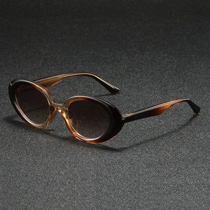 Calder Oval Sunglasses in Lightweight Acetate with 100% UV Protection and Anti-Glare, Scratch-Resistant Lenses - The Southern AtelierSKU_1791062945792_499
