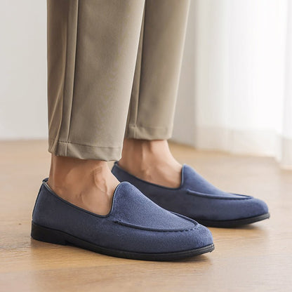 Calder Suede Loafers with Hand-Stitched Details and Cushioned Insole for All-Day Comfort - The Southern AtelierSKU_1791062561465_287