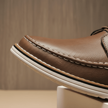 Corbin Lace-Up Loafers in Full-Grain Leather for All-Day Comfort - The Southern AtelierSKU_1791063067116_318
