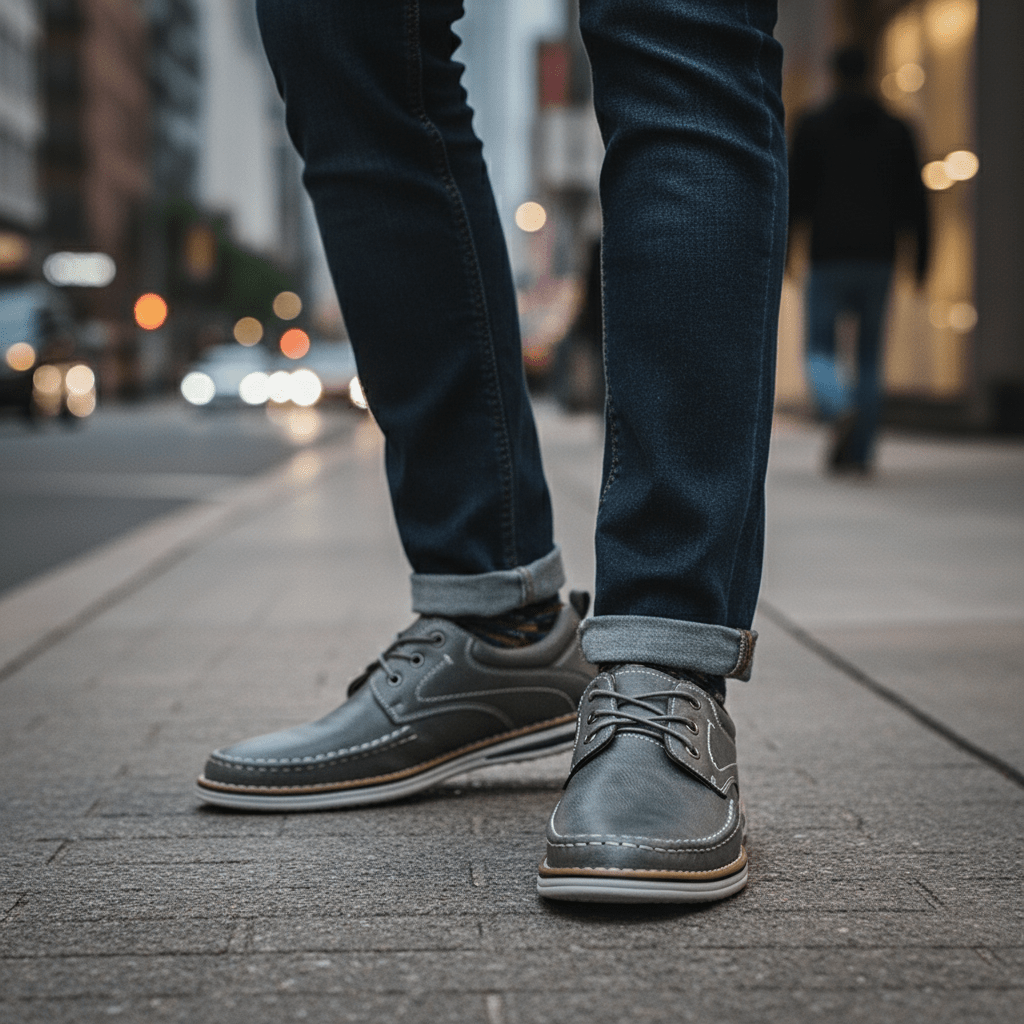Corbin Lace-Up Loafers in Full-Grain Leather for All-Day Comfort - The Southern AtelierSKU_1791063067116_843