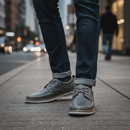 Corbin Lace-Up Loafers in Full-Grain Leather for All-Day Comfort - The Southern AtelierSKU_1791063067116_843