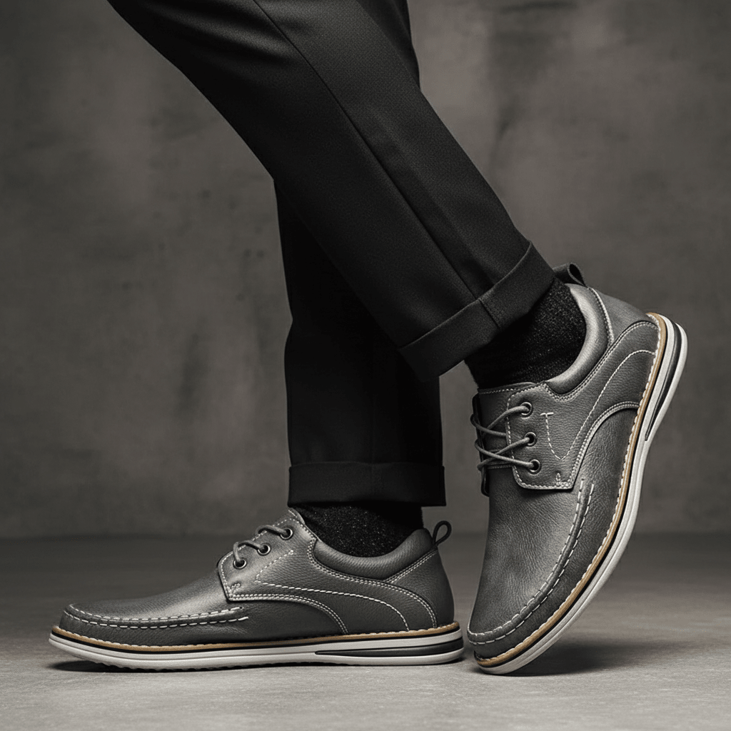 Corbin Lace-Up Loafers in Full-Grain Leather for All-Day Comfort - The Southern AtelierSKU_1791063067116_843