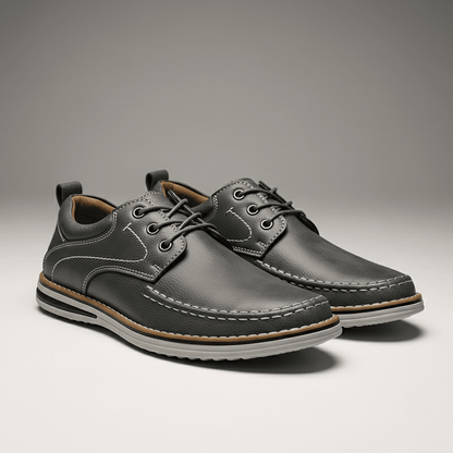 Corbin Lace-Up Loafers in Full-Grain Leather for All-Day Comfort - The Southern AtelierSKU_1791063067116_843