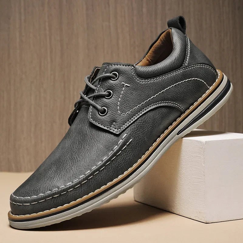 Corbin Lace-Up Loafers in Full-Grain Leather for All-Day Comfort - The Southern AtelierSKU_1791063067116_843