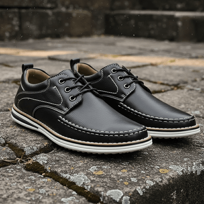 Corbin Lace-Up Loafers in Full-Grain Leather for All-Day Comfort - The Southern AtelierSKU_1791063067116_90