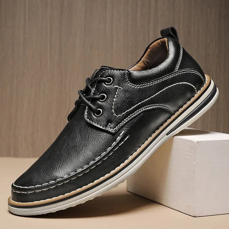 Corbin Lace-Up Loafers in Full-Grain Leather for All-Day Comfort - The Southern AtelierSKU_1791063067116_90