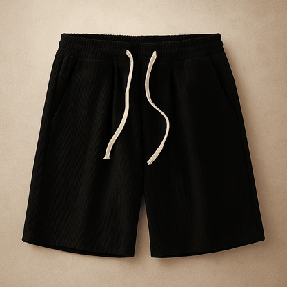 Crest Waffle Knit Shorts - The Southern AtelierSKU_1791064608339_615