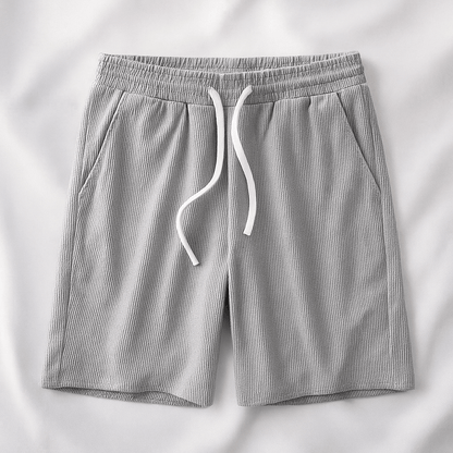 Crest Waffle Knit Shorts - The Southern AtelierSKU_1791064608339_754