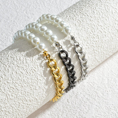 Cuban Pearl Bracelet - The Southern AtelierSKU_1791064642683_385