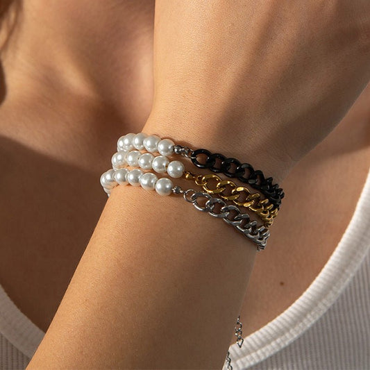 Cuban Pearl Bracelet - The Southern AtelierSKU_1791064642683_385
