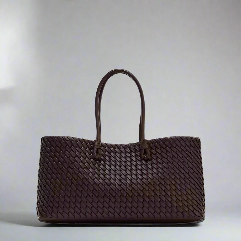 Daria Woven Leather Handbag - The Southern AtelierSKU_1791064676945_670