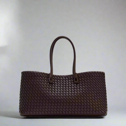 Daria Woven Leather Handbag - The Southern AtelierSKU_1791064676945_670