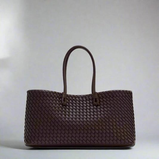 Daria Woven Leather Handbag - The Southern AtelierSKU_1791064676945_670