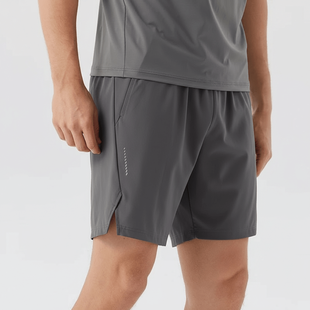 Everett Men’s Athletic Shorts in Breathable Four-Way Stretch with Drawstring Waist and Deep Pockets - The Southern AtelierSKU_1791063539990_717