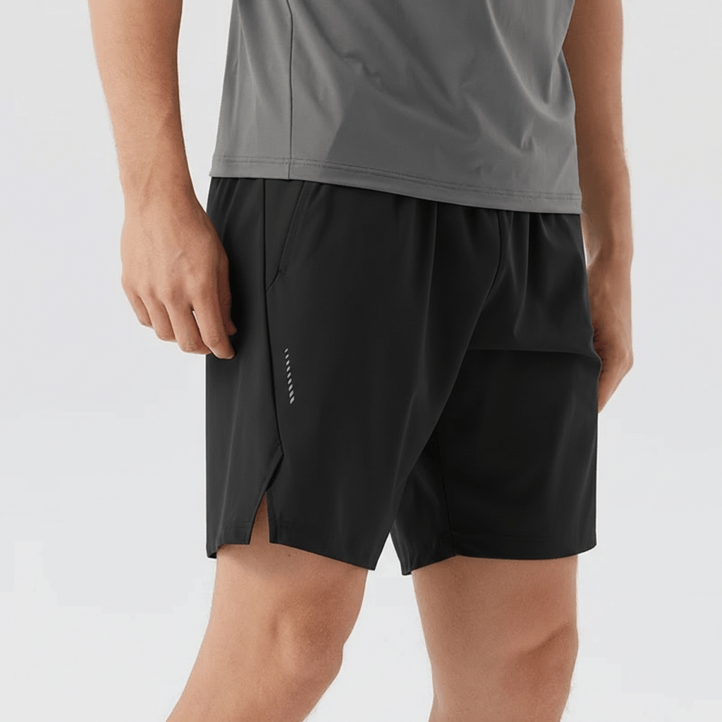 Everett Men’s Athletic Shorts in Breathable Four-Way Stretch with Drawstring Waist and Deep Pockets - The Southern AtelierSKU_1791063539990_883