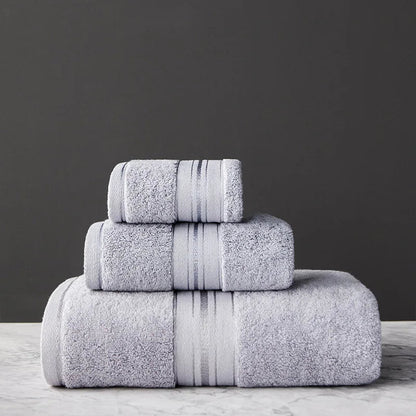 Haven Towel Set in 100% Egyptian Cotton for Soft, Absorbent, Long-Lasting Comfort - The Southern AtelierSKU_1791063862515_145