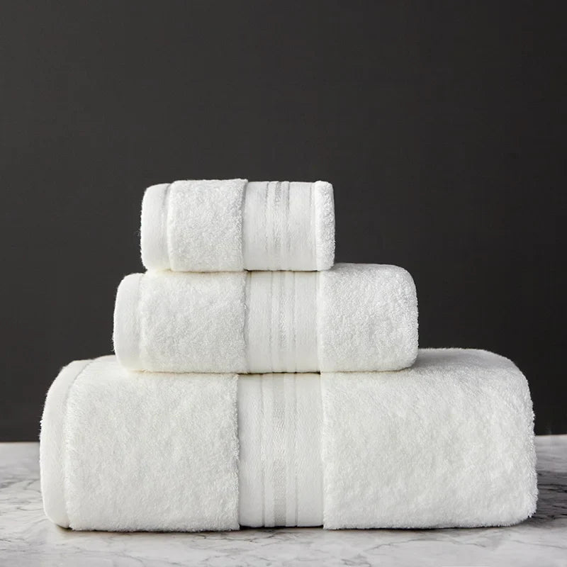 Haven Towel Set in 100% Egyptian Cotton for Soft, Absorbent, Long-Lasting Comfort - The Southern AtelierSKU_1791063862515_167