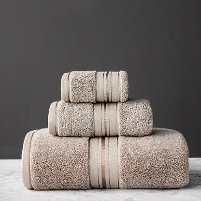Haven Towel Set in 100% Egyptian Cotton for Soft, Absorbent, Long-Lasting Comfort - The Southern AtelierSKU_1791063862515_476