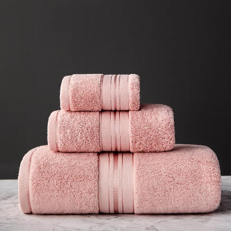Haven Towel Set in 100% Egyptian Cotton for Soft, Absorbent, Long-Lasting Comfort - The Southern AtelierSKU_1791063862515_847
