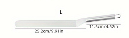 The Southern Atelier – Spatule à gâteau élégante en acier inoxydable pour un chef-d'œuvre culinaire sans effort