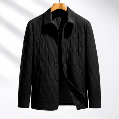 Keaton Button-Front Quilted Jacket with Plush Lining and Secure Zip Pockets for Lightweight Warmth - The Southern AtelierSKU_1791063265407_239
