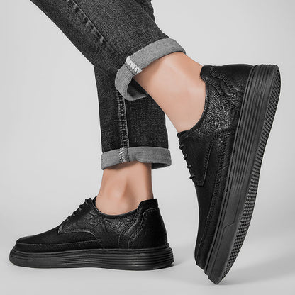 Kensley Leather Lace-Up Shoes with Cushioned Insole for All-Day Business Casual Comfort - The Southern AtelierSKU_1791063315205_726
