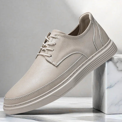 Kensley Leather Lace-Up Shoes with Cushioned Insole for All-Day Business Casual Comfort - The Southern AtelierSKU_1791063315206_115