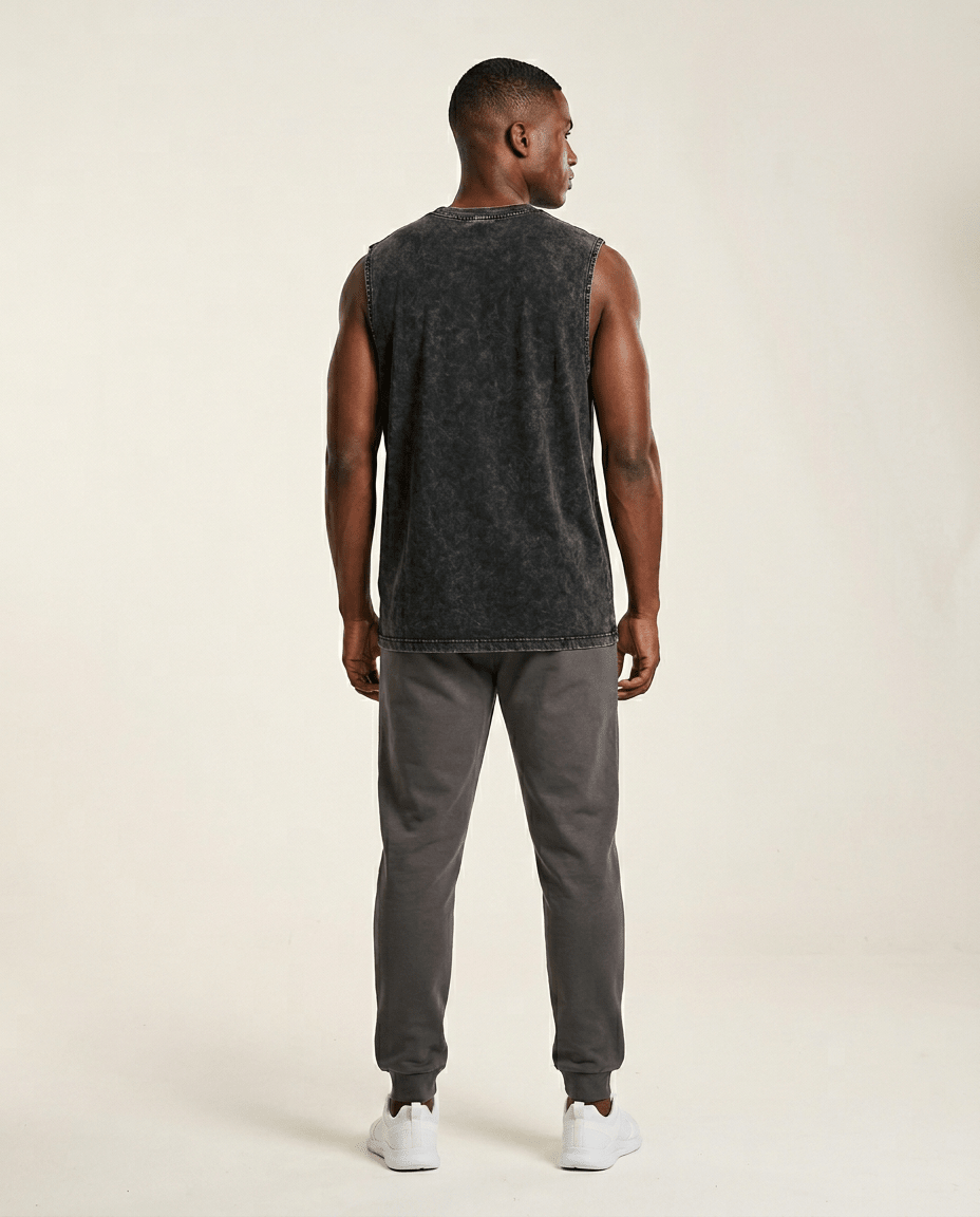 Kenton Tank Top in Vintage-Washed 100% Cotton for Soft Everyday Comfort - The Southern AtelierSKU_1791063099251_885
